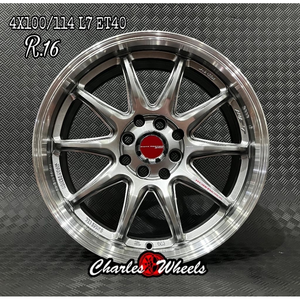 VELG BARU WORK EMOTION ZR10 RING 16 HB