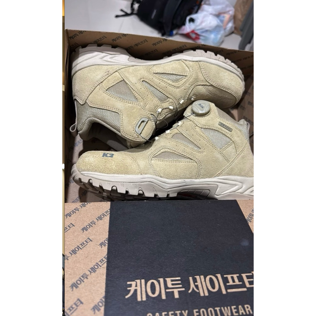 Safety Shoes / Sepatu Safety K2 BOA ori KOREA NEW