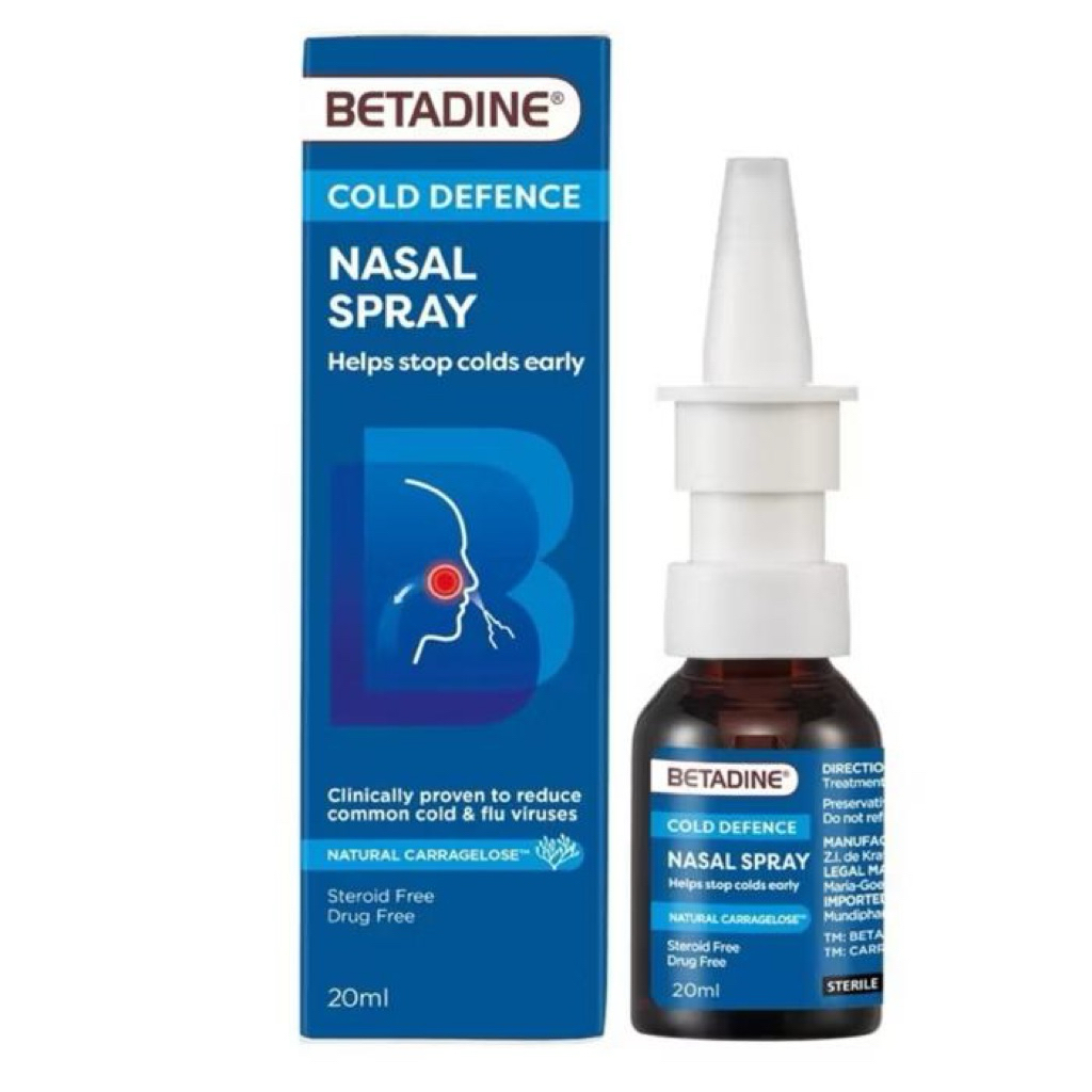 BETADINE COLD DEFENSE/ BETADINE NASAL SPRAY DEWASA
