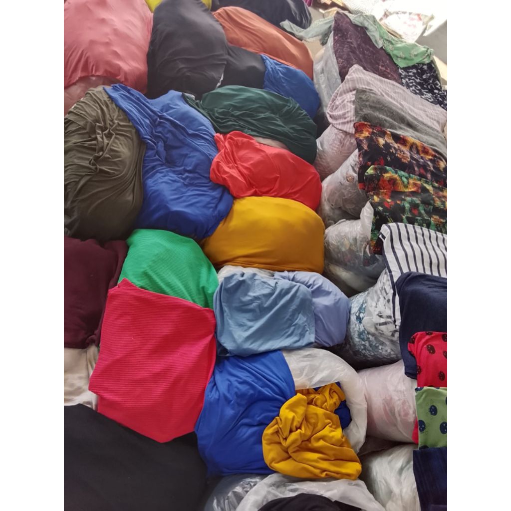HARGA/0,5 M | KAIN KAOS SPANDEX RAYON PREMIUM | KAIN SPANDEK RAYON POLOS|BAHAN SPANDEX RAYON METERAN