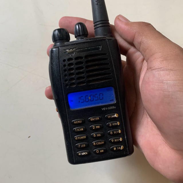 Weierwei VEV-3288s Handy Talkie (HT) like new second original mulus