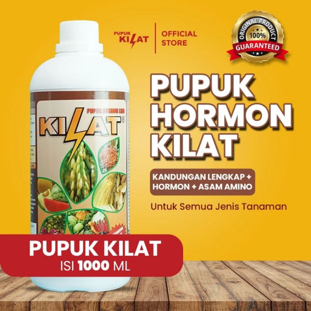 PUPUK KILAT - Pupuk Organik Kilat Hormon