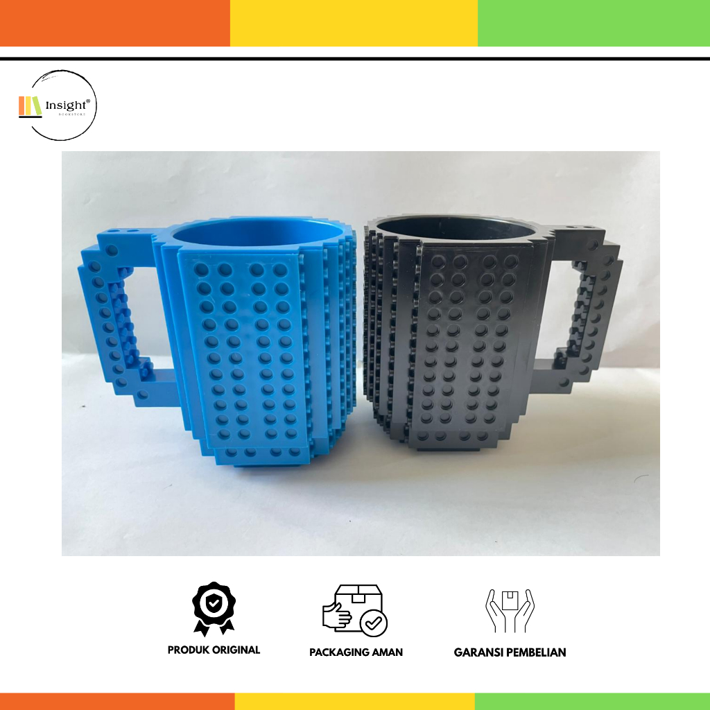 LEGO BUILD-ON BRICK MUG