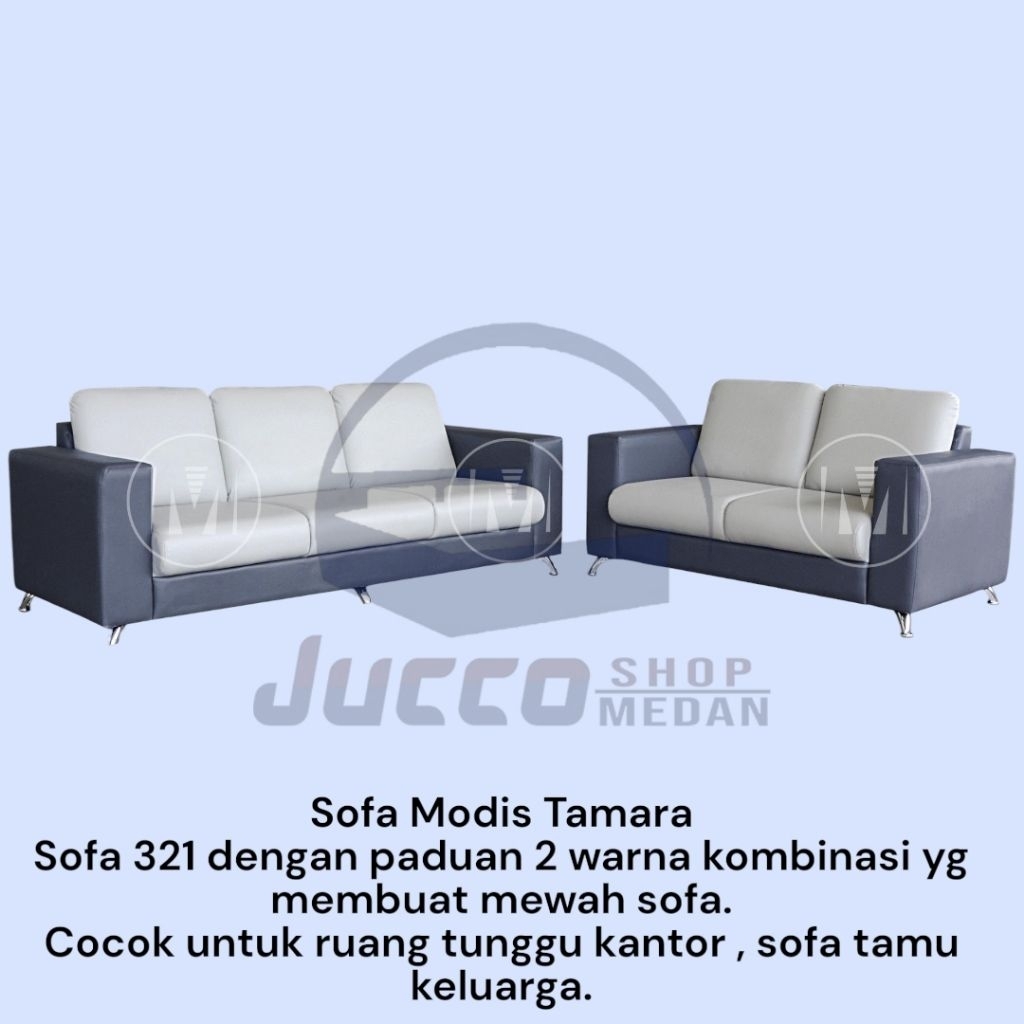 [ Golden Furniture ] Sofa Modis Tamara 321 - Sofa Tamu Modis Minimalis - Sofa Kantor - Sofa Keluarga