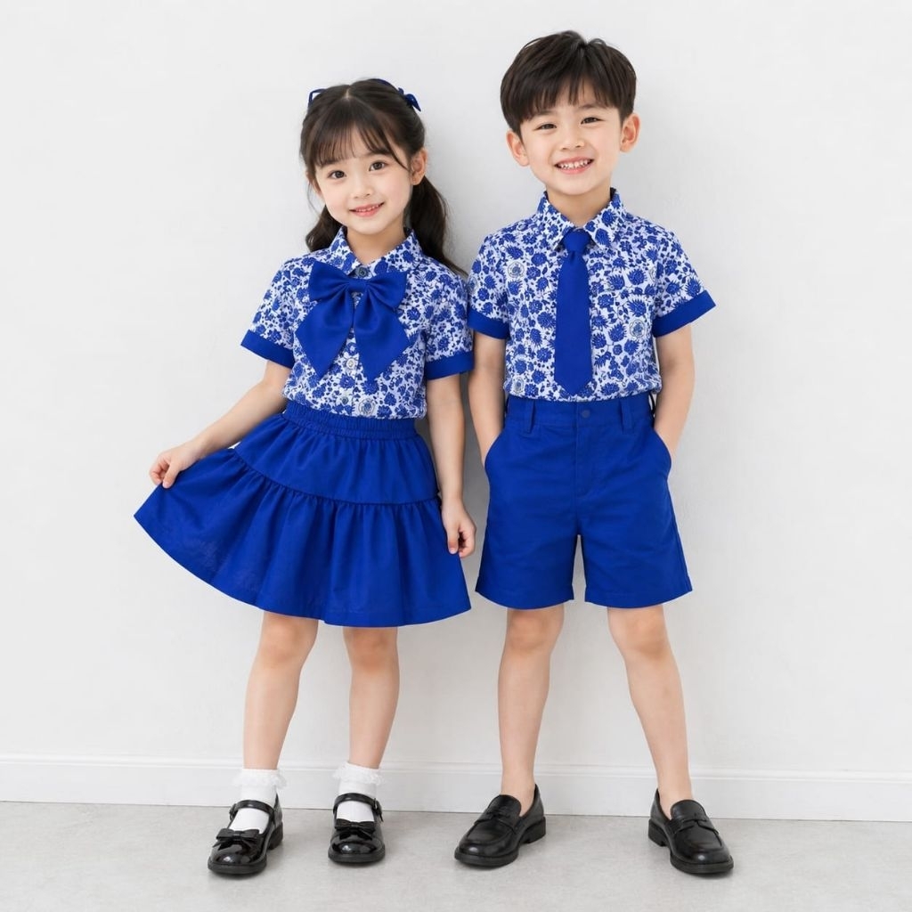 seragam sekolah PAUD/seragam sekolah TK terbaru/seragam batik PAUD dan TK terbaru seragam anak PAUD 