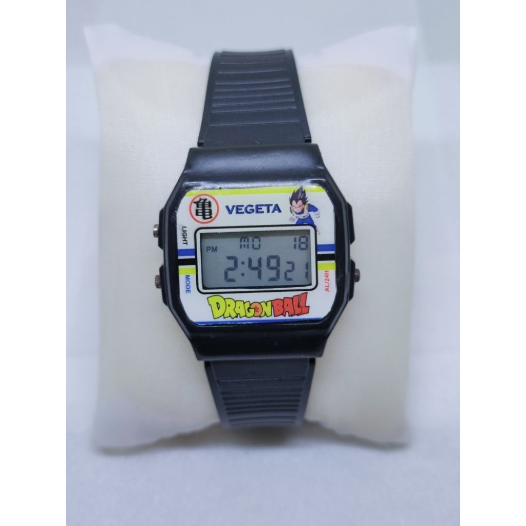 Jam tangan vegeta dragonball anime comics akira toriyama classic watch arloji digital goku model cas