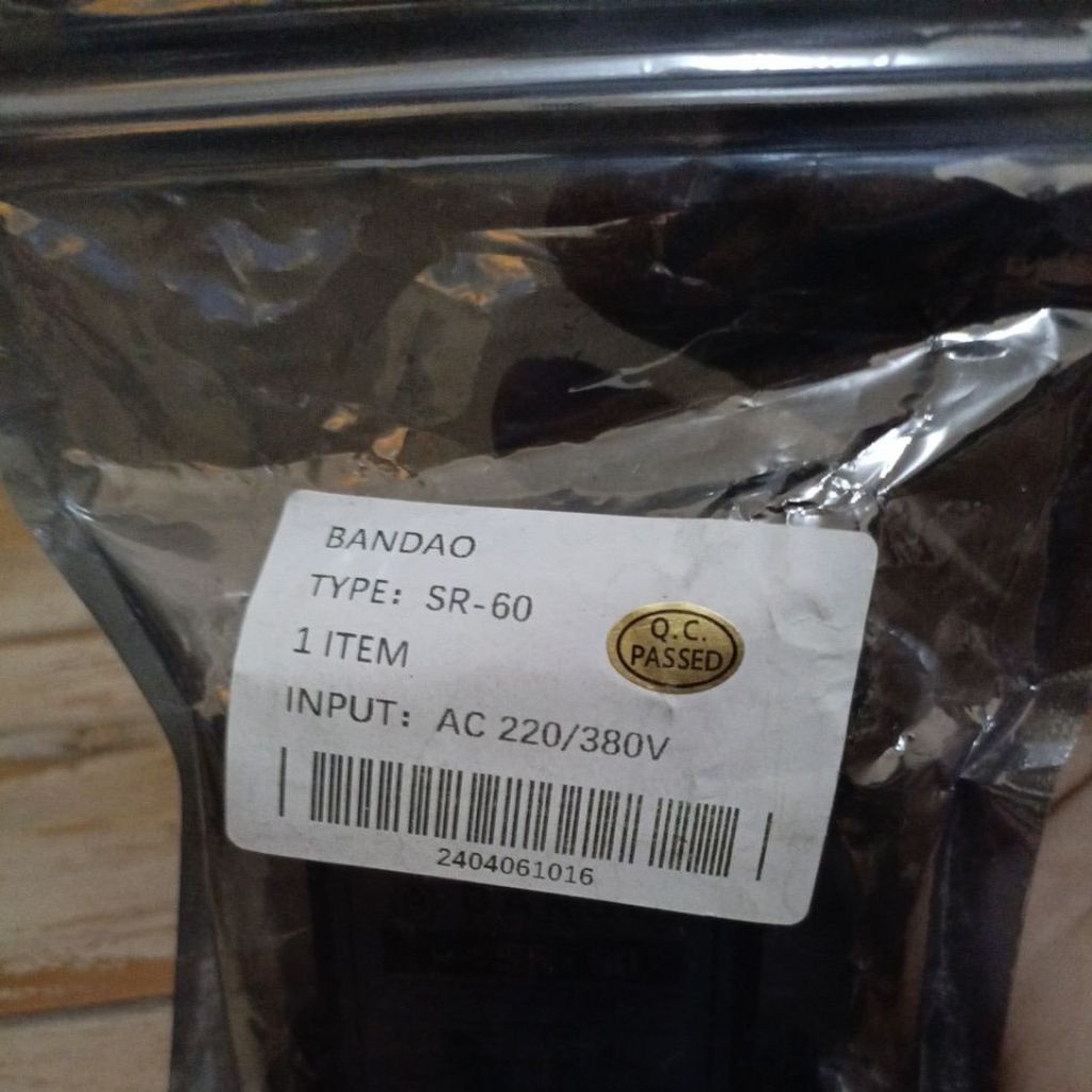 Perubah arus AC-DC BANDAO SR-60 AC220/380V