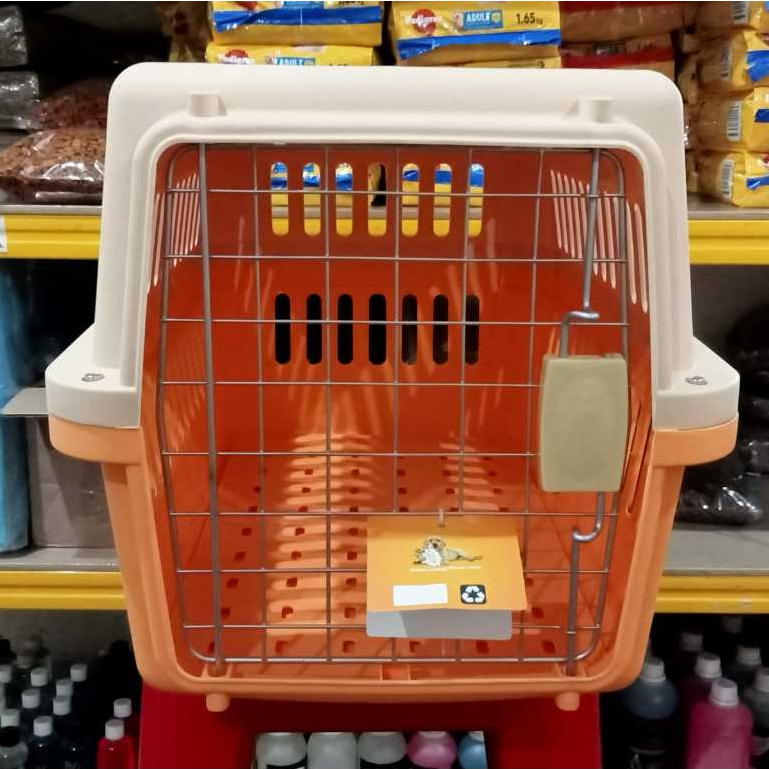 Pet Carrier KN-1020 Pet Cargo Octagon Tas/Box Hewan