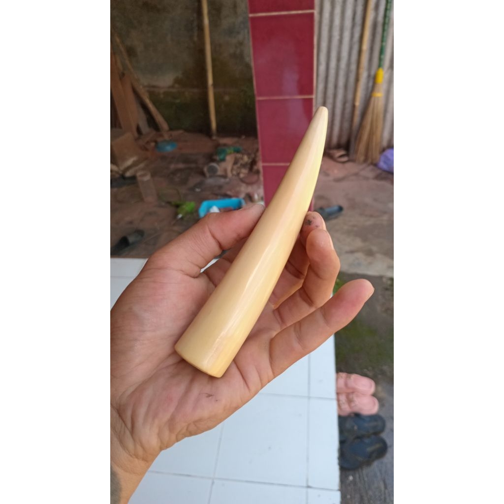 pipa kayu kopi delcuk mirip gg 15cm
