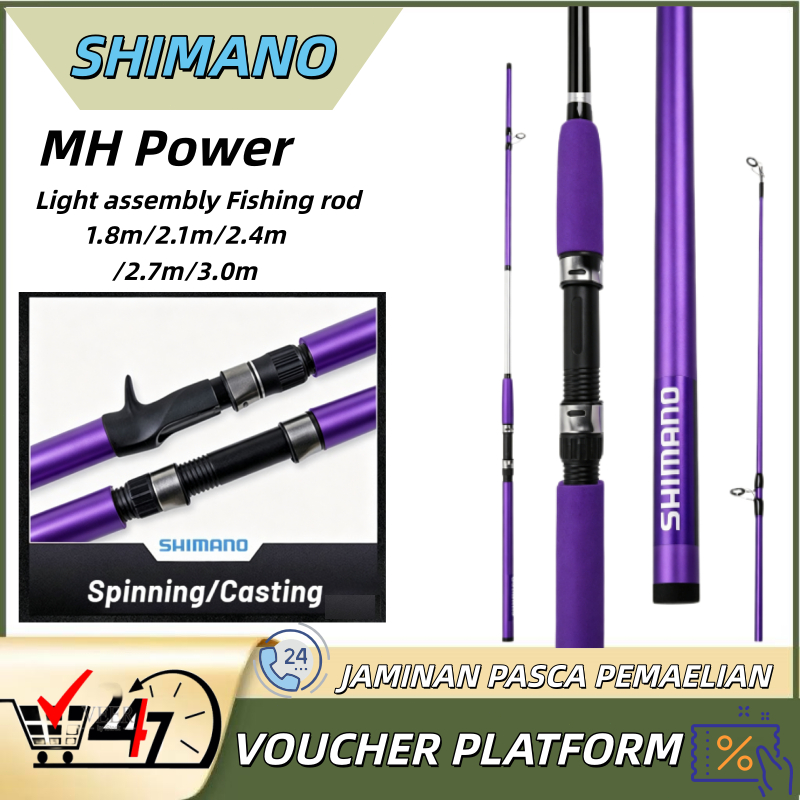 SHIMANO Rod cruzar joran pancing Fishing reel Joran pancing reel Alat pancing reel joran reel murah 