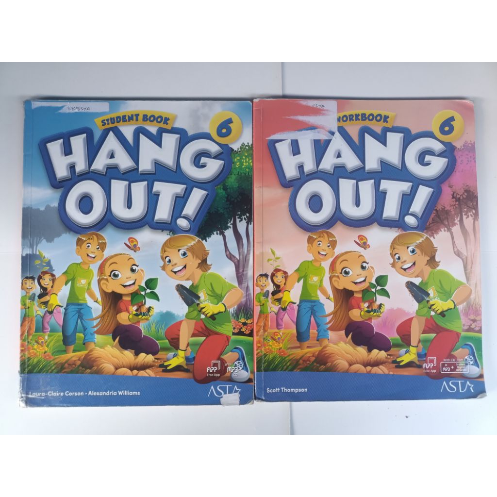 buku Hang out 6 student book don't worl book Asta