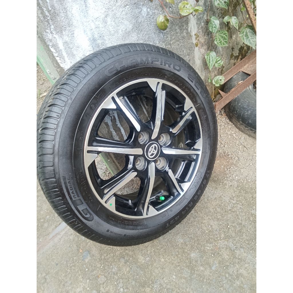 VELG SEREP ORIGINAL CALYA.RING 14 PCD 100 KOMPLIT BAN TEBAL.