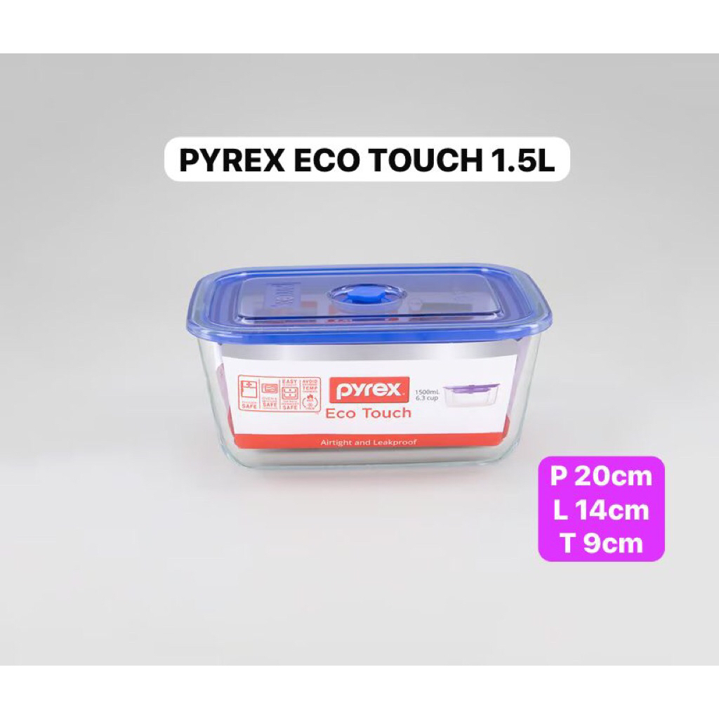 PYREX ECO TOUCH Rectangular 1.5L