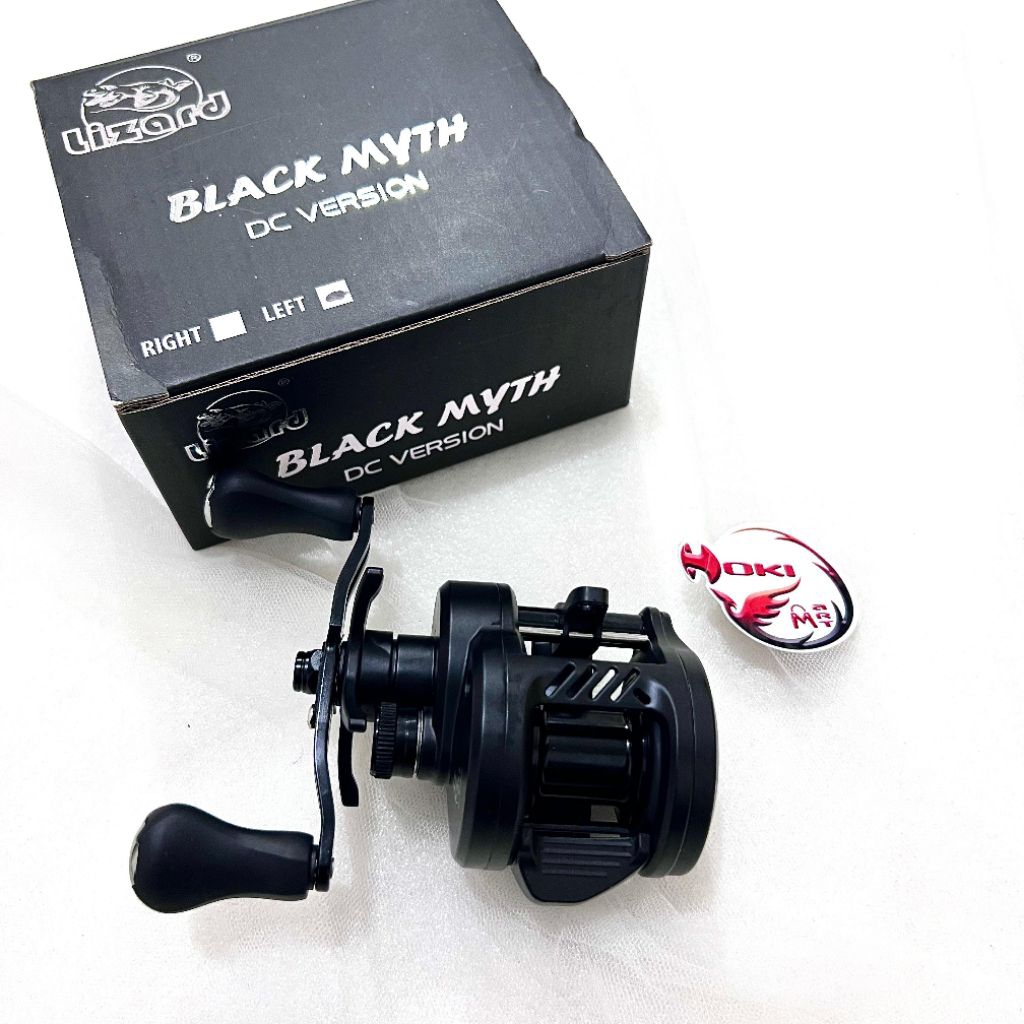 Reel pancing OH Lizard Black Myth DC / reel OH dengan suara zing yang nyaring