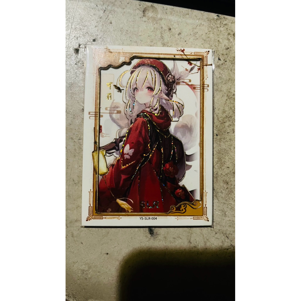kartu goddess klee genshin impact limited
