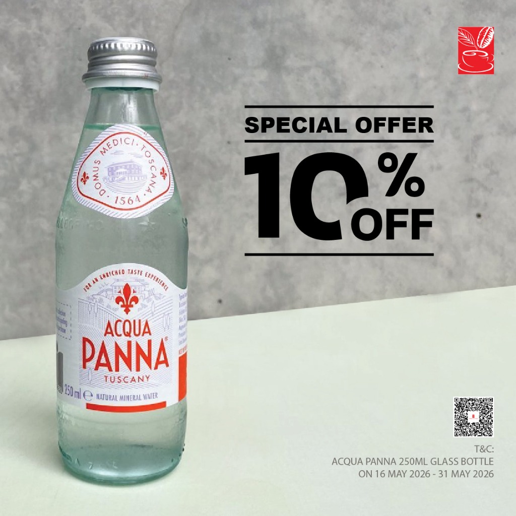 Acqua Panna Natural - Natural Still Mineral Water Glass (1 duz)