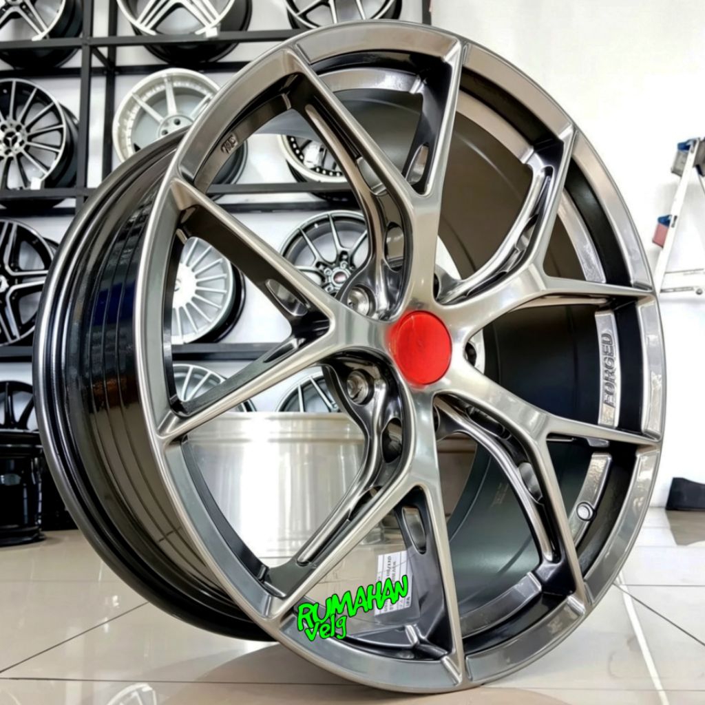 velg racing r19 F1 R FLOW FORMING r19 pcd 5X108 velg mobil ring 19 velg mobil jaecoo j5 Chery omoda 