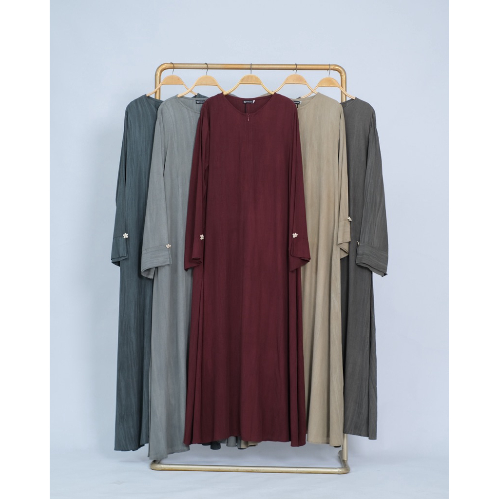 GAMIS KHALISA ( NATUTAL FABRIC)
