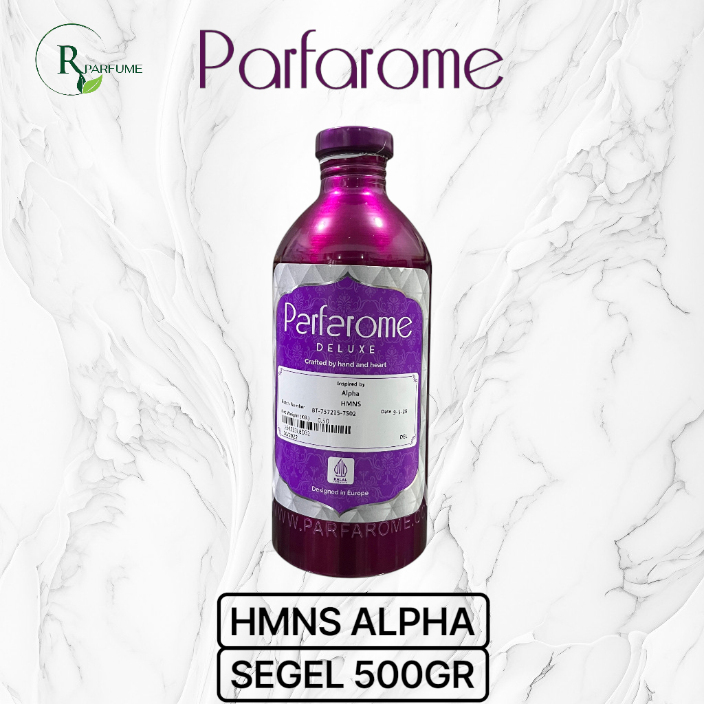 BIBIT PARFUME HMNS ALPHA BY PARFAROME DELUXE SEGEL 500GR
