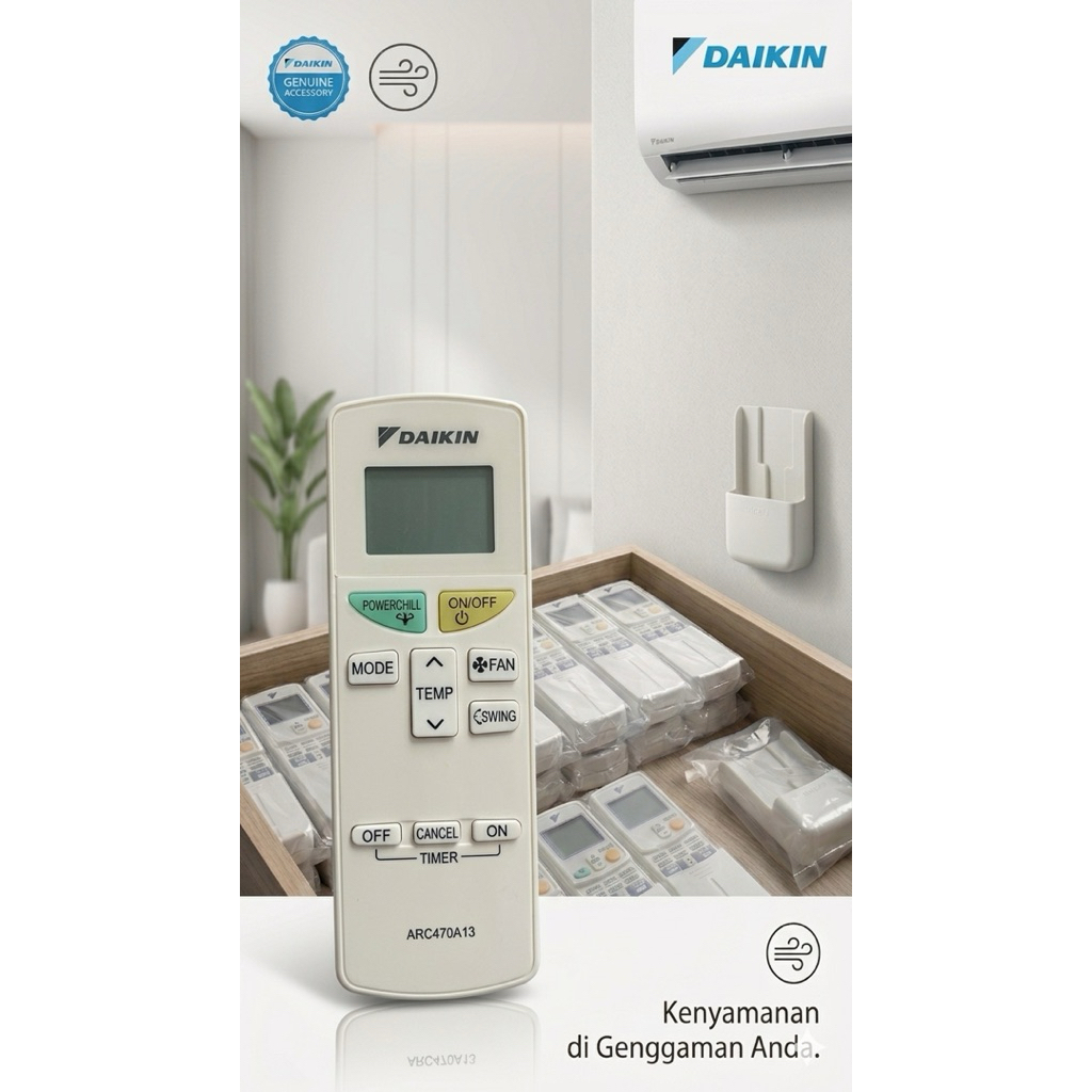 Remote AC Daikin ARC470A13 Original