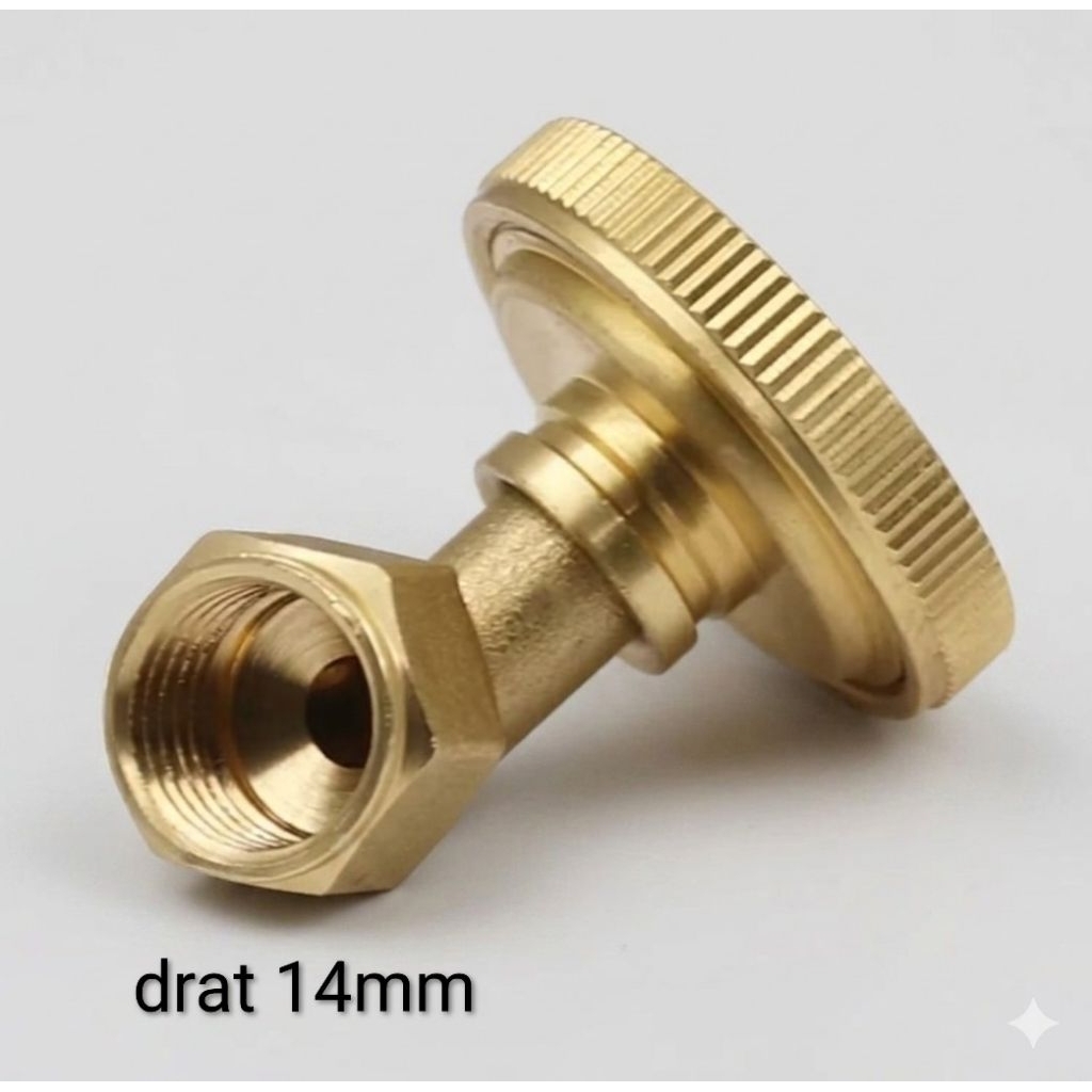 Nozzle sprayer Kuningan 8 lubang embun kabut
