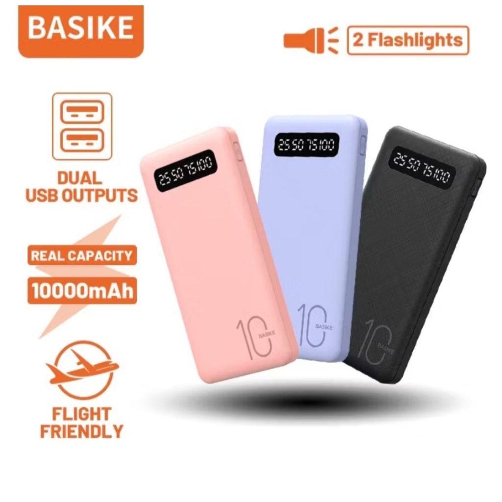 POWER BANK KIVEE BASIKE 10000MAH SUPER CEPAT