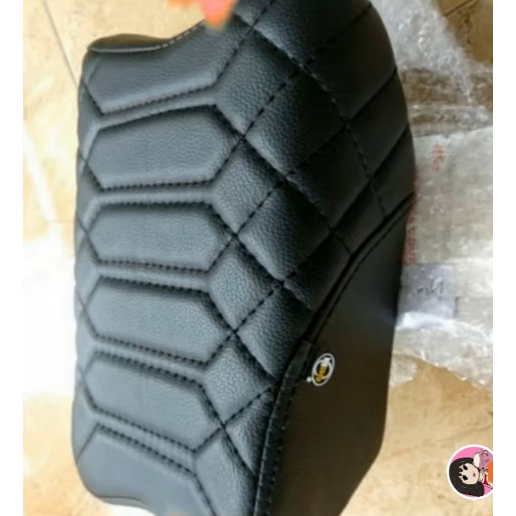 JOK BONCENGAN DEPAN HONDA BEAT BAHAN KULIT MBITECH