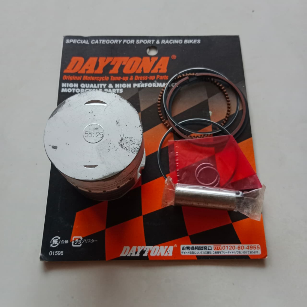 PISTON DG DAYTONA JAPAN DIAMETER 55.25MM PIN 13 CASTING ORIGINAL