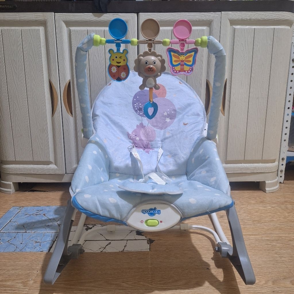 Preloved Bouncer Bayi Space Baby 10 in 1 - Bouncer bayi bekas