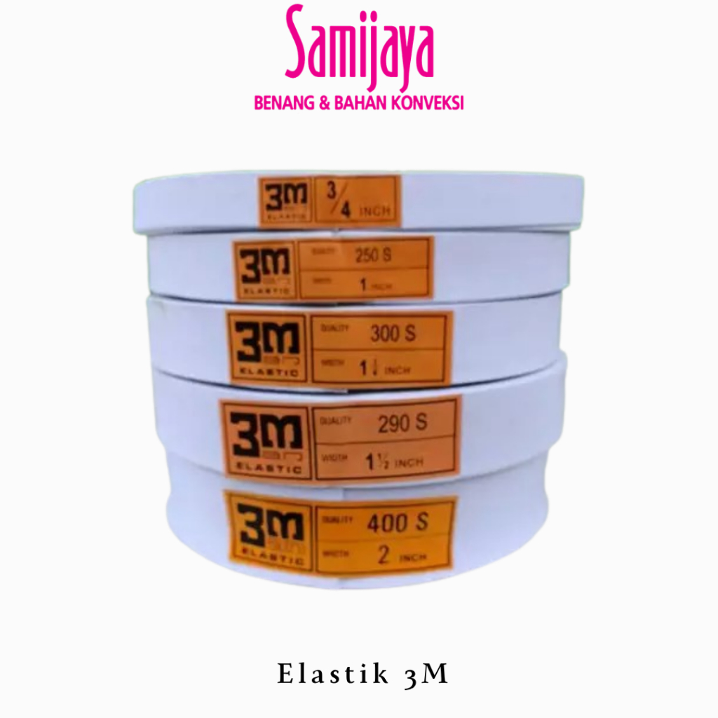 [METERAN] Karet Elastik / Karet Elastis 3M Kualitas Bagus Elastis super