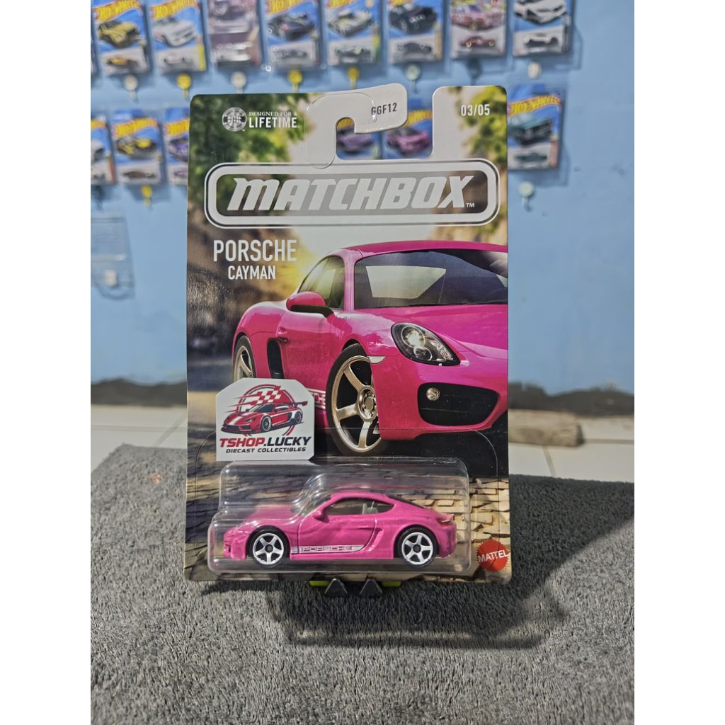 Matchbox Porsche Cayman Pink