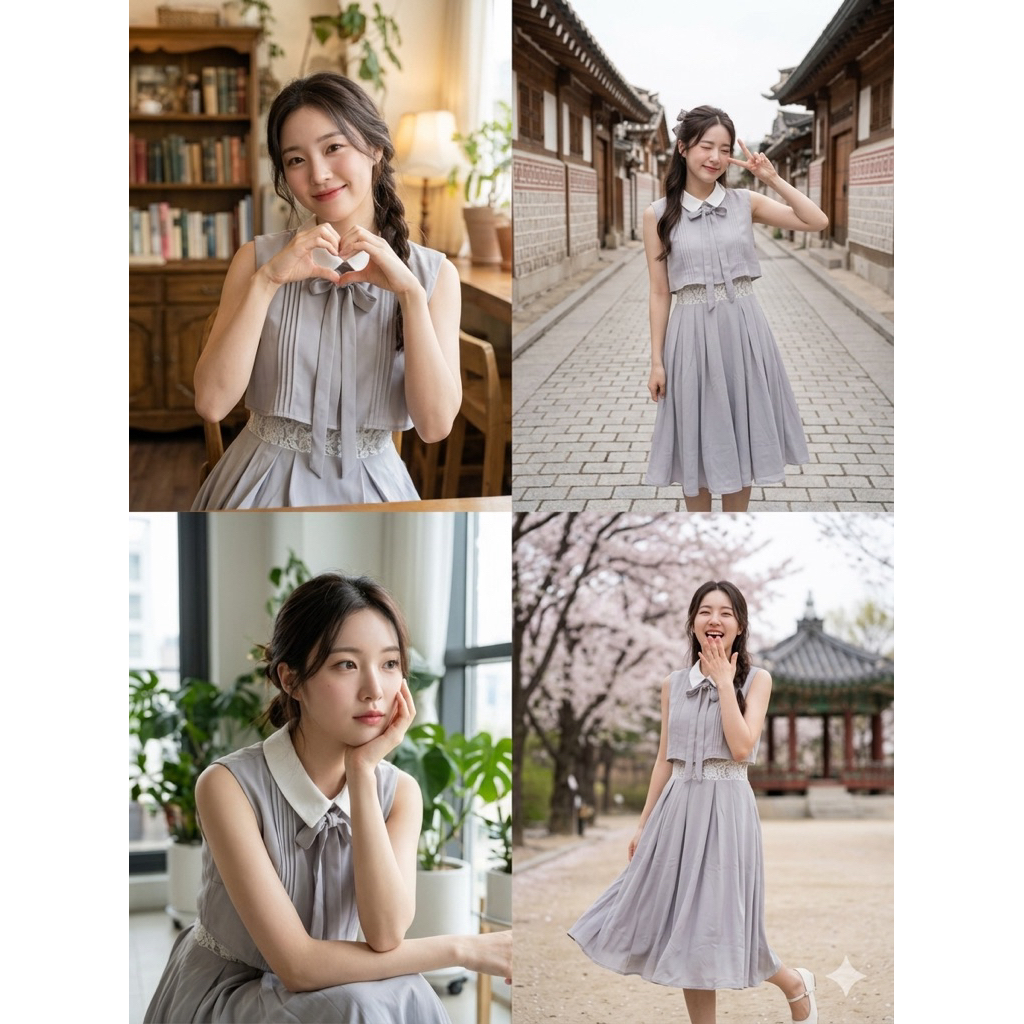 DRESS MINI KAWAII LOLITA SAILOR PITA JEPANG KOREANSTYLE BKK VINTAGE HARJUKU Y2K