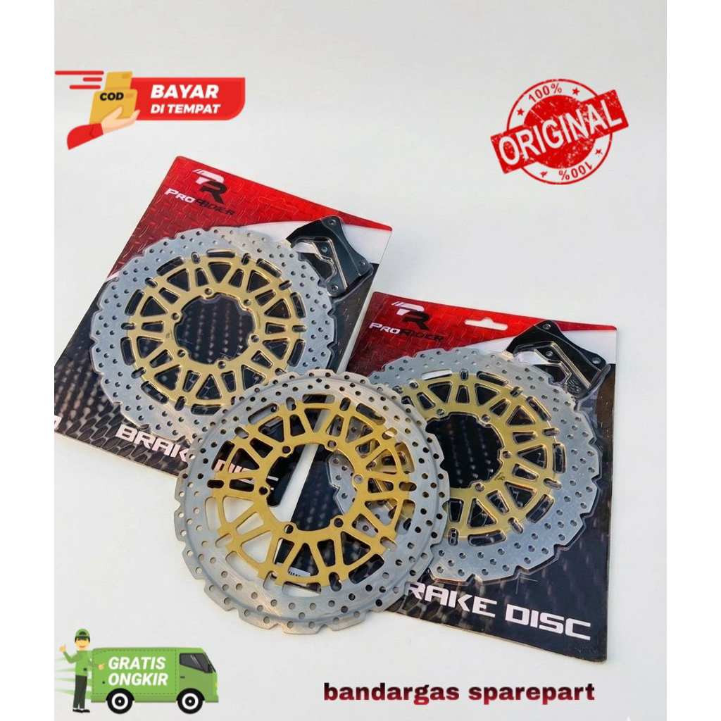 Piringan cakram depan klx 320mm (baru)