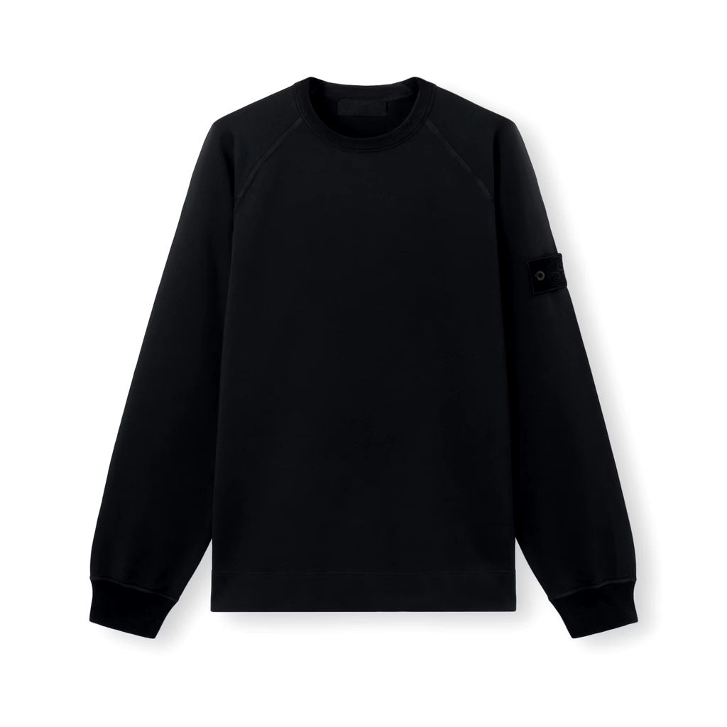 Stone Island Sweatshirt Black Ghost Piece Original