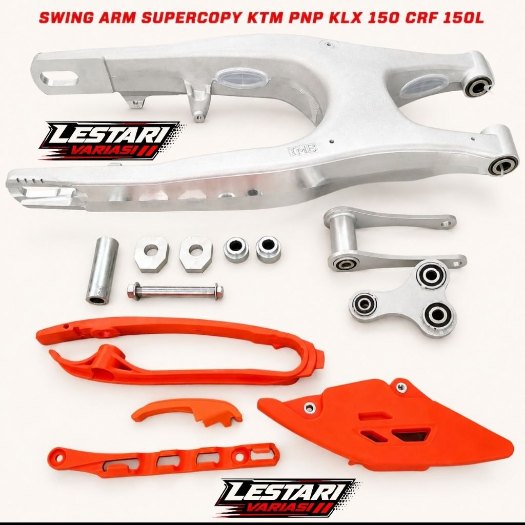 Swing Arm Aluminium Supercopy KTM 2024 PnP KLX 150 CRF 150 // Arm Supercopy KTM Import