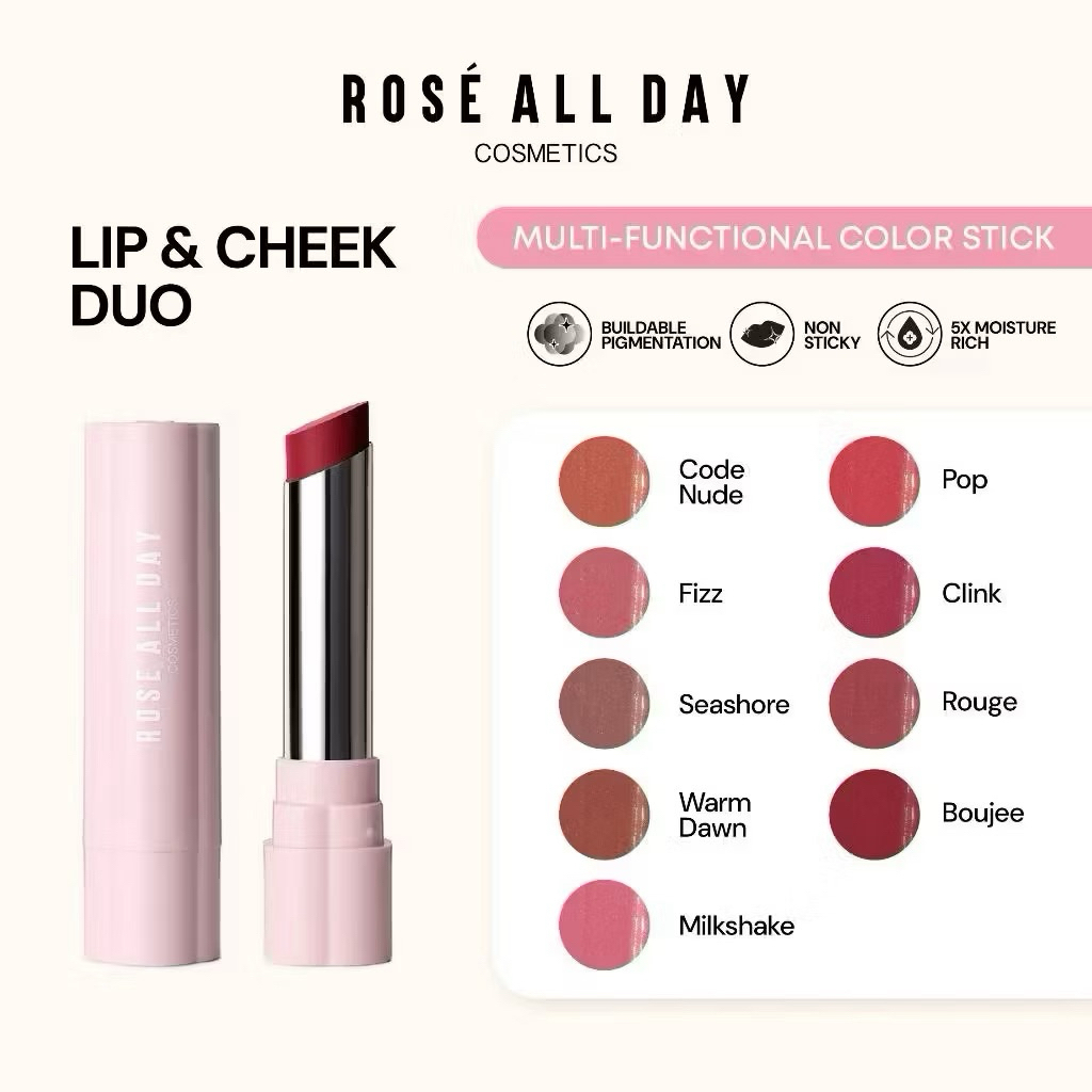 Rose All Day Lip & Cheek Duo