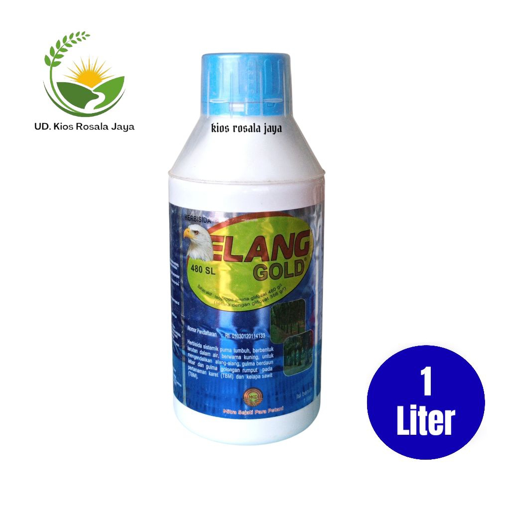 Herbisida Sistemik ELANG Gold 480 SL kemasan 1 Liter