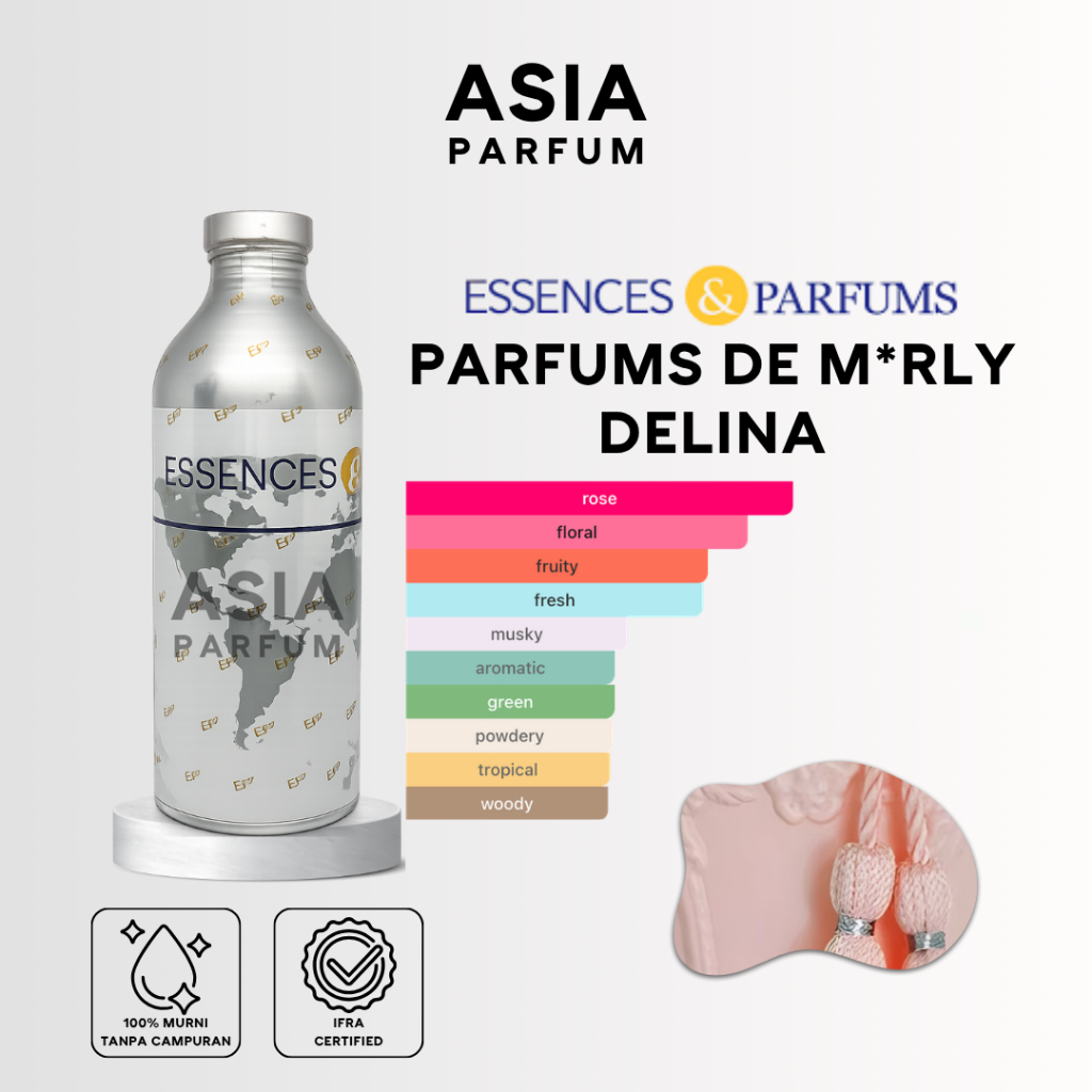 ESSENCES & PARFUMS DABIANA 76397 - BIBIT PARFUM PDM DELINA GRADE A - SEGEL & REPACK 100G