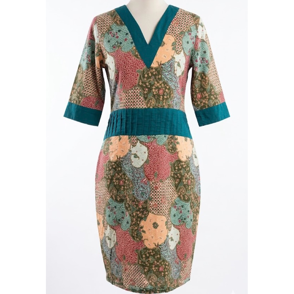 Dress Midi Batik Preloved