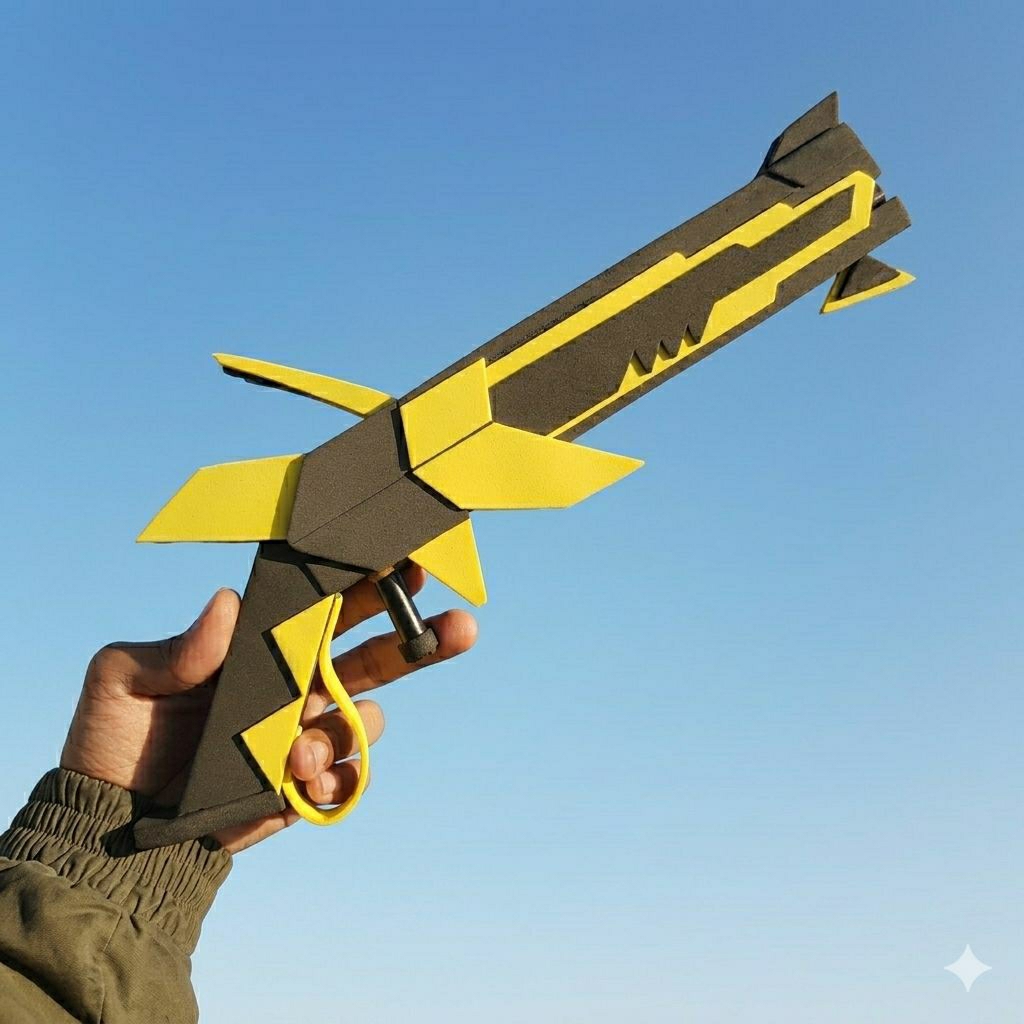 SG Golden Glare , SG Kuning , SG M1887 , Senjata Free Fire , Senjata FF ,  Free Fire