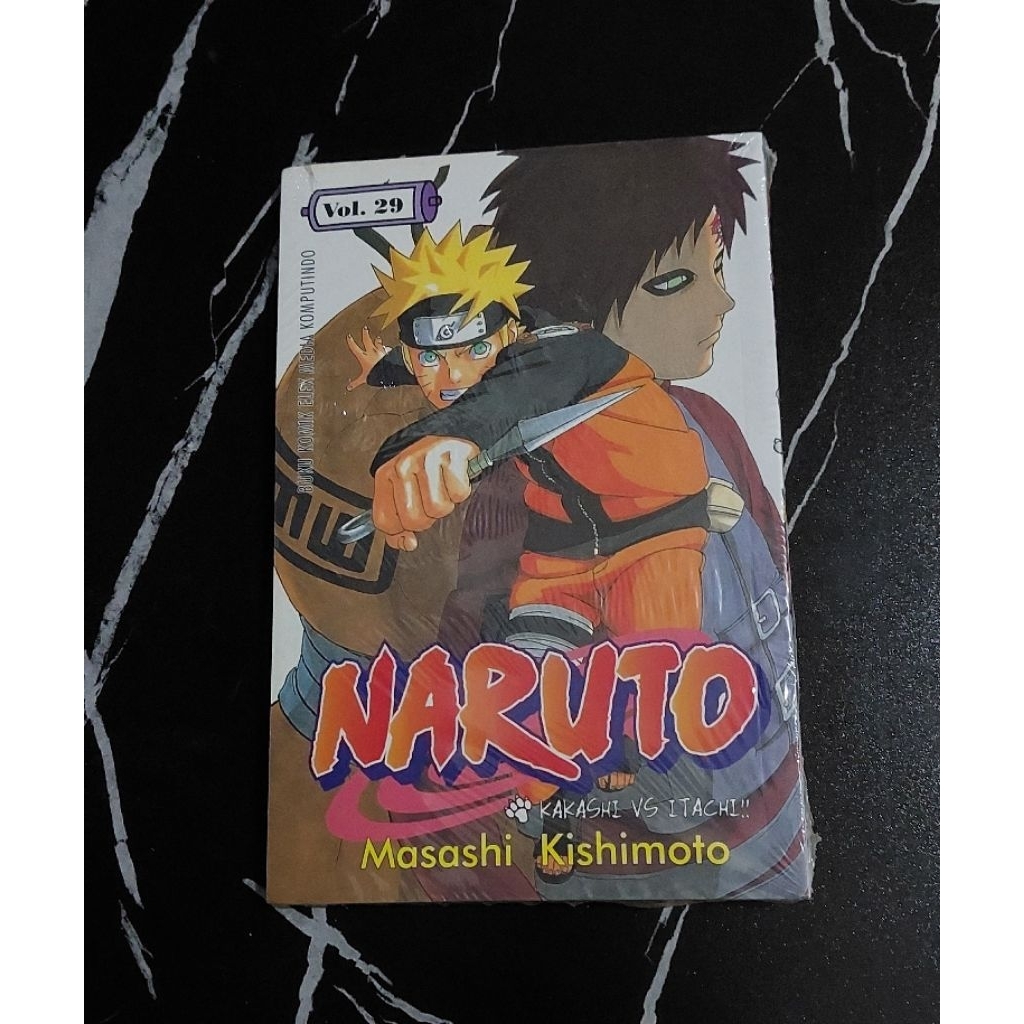 Komik Naruto Vol. 29 (segel)