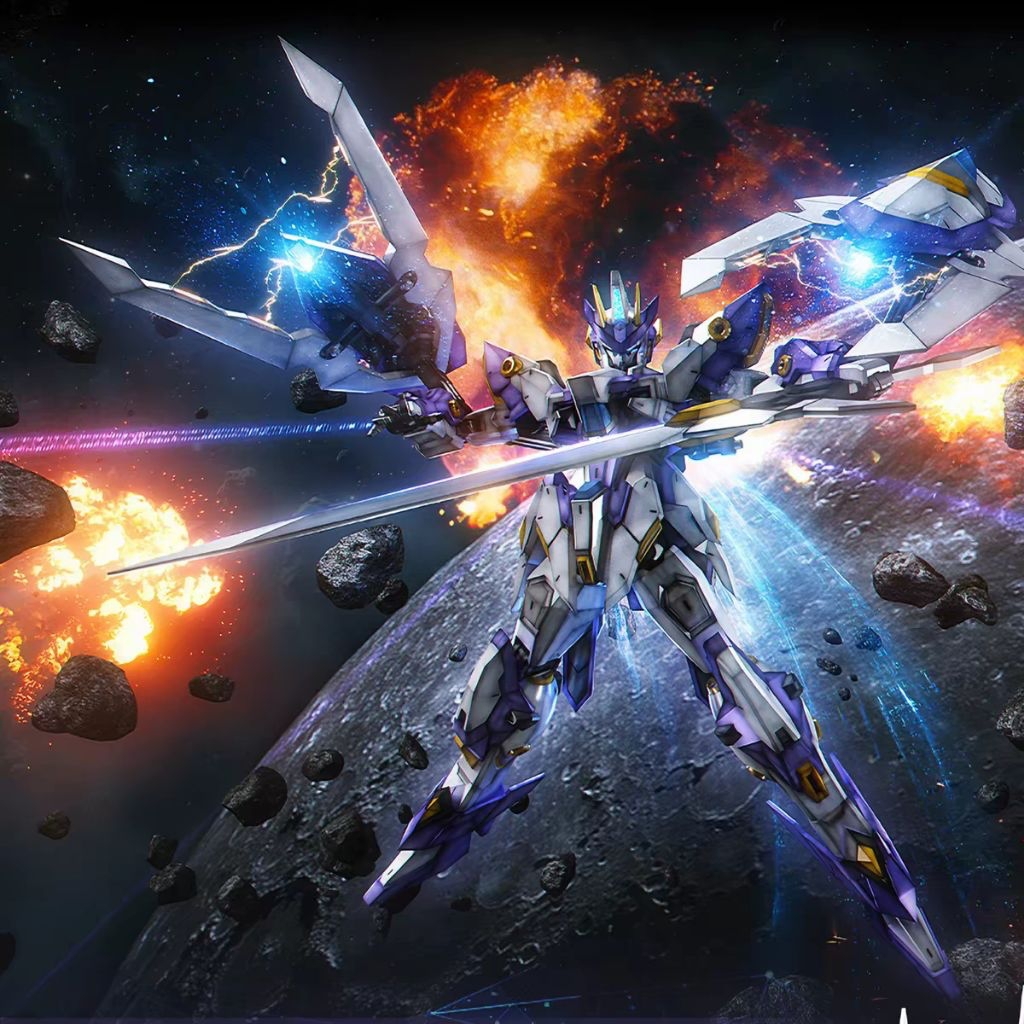 SNAA SC-004 Aegis Knight Achilles Mecha Model Kit 1/144