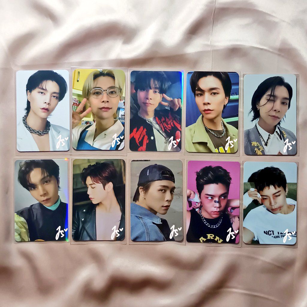 [Take All] NCT 127 Johnny Photocard SG25 Golden Age Baker House Unity Sticker