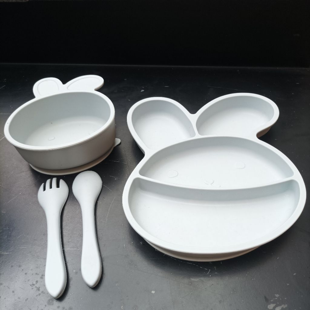 Take All Sugar Baby - Silicone Feeding Set Preloved | Peralatan MPASI Bayi