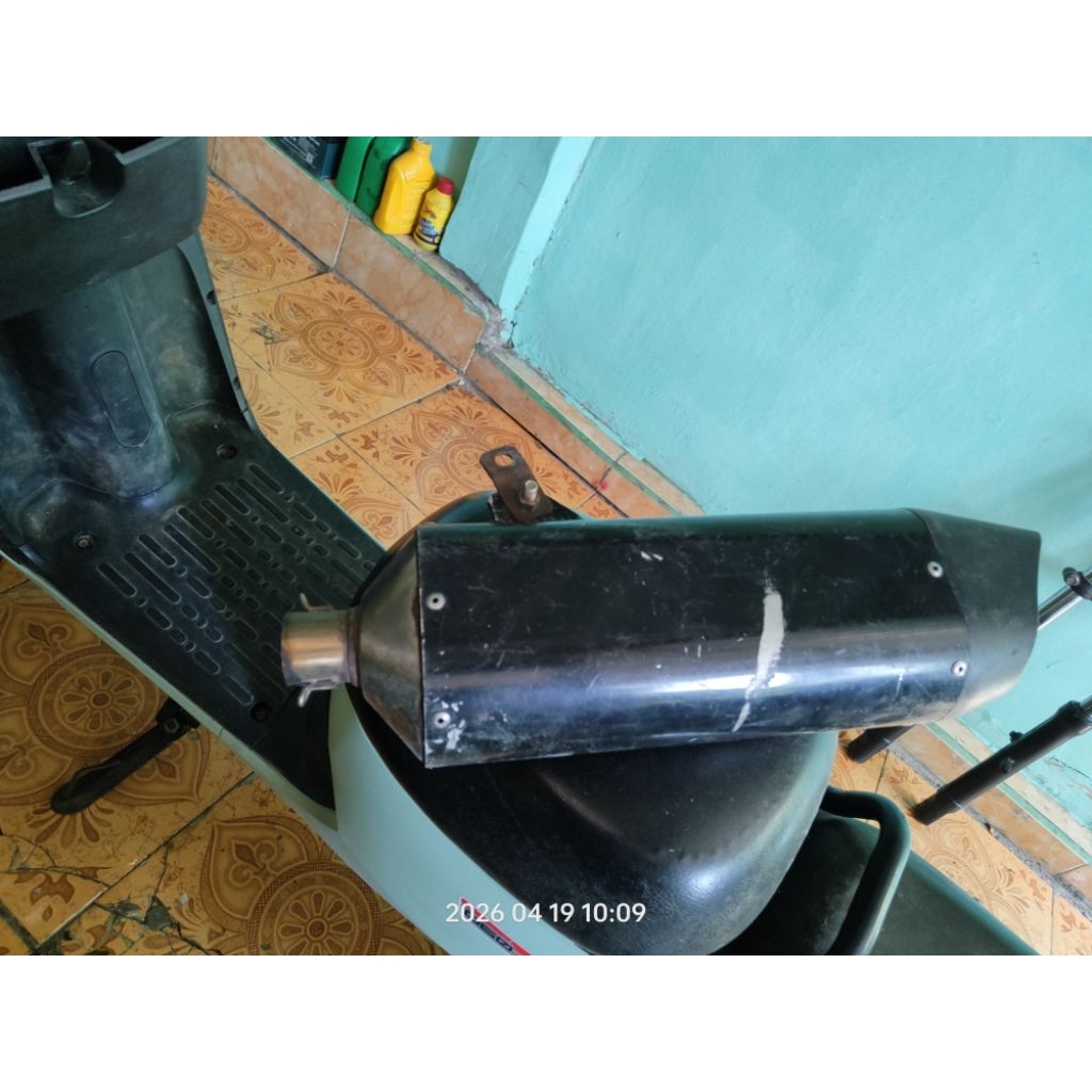silincer r9 Misano kondisi sesuai foto inlet 38
