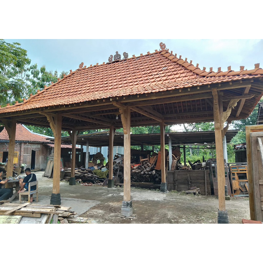 rumah limasan | gazebo | rumah kayu