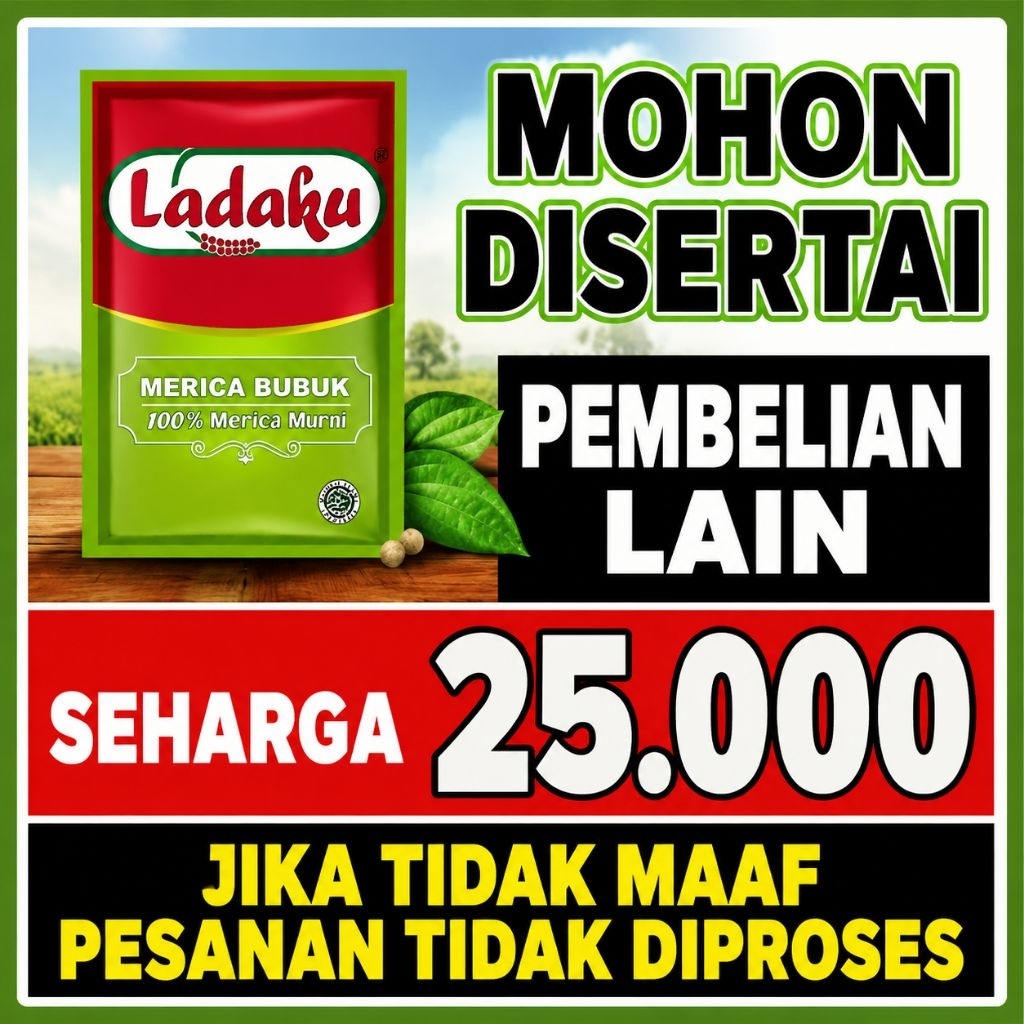 ladaku sachet merica murni bubuk lada bubuk sachet 3gr ketumbar sachet desaku ketumbar bubuk sachet 
