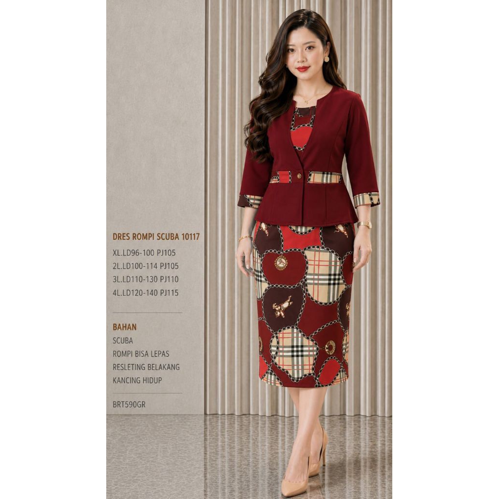 DRESS ROMPI SCUBA 10117
