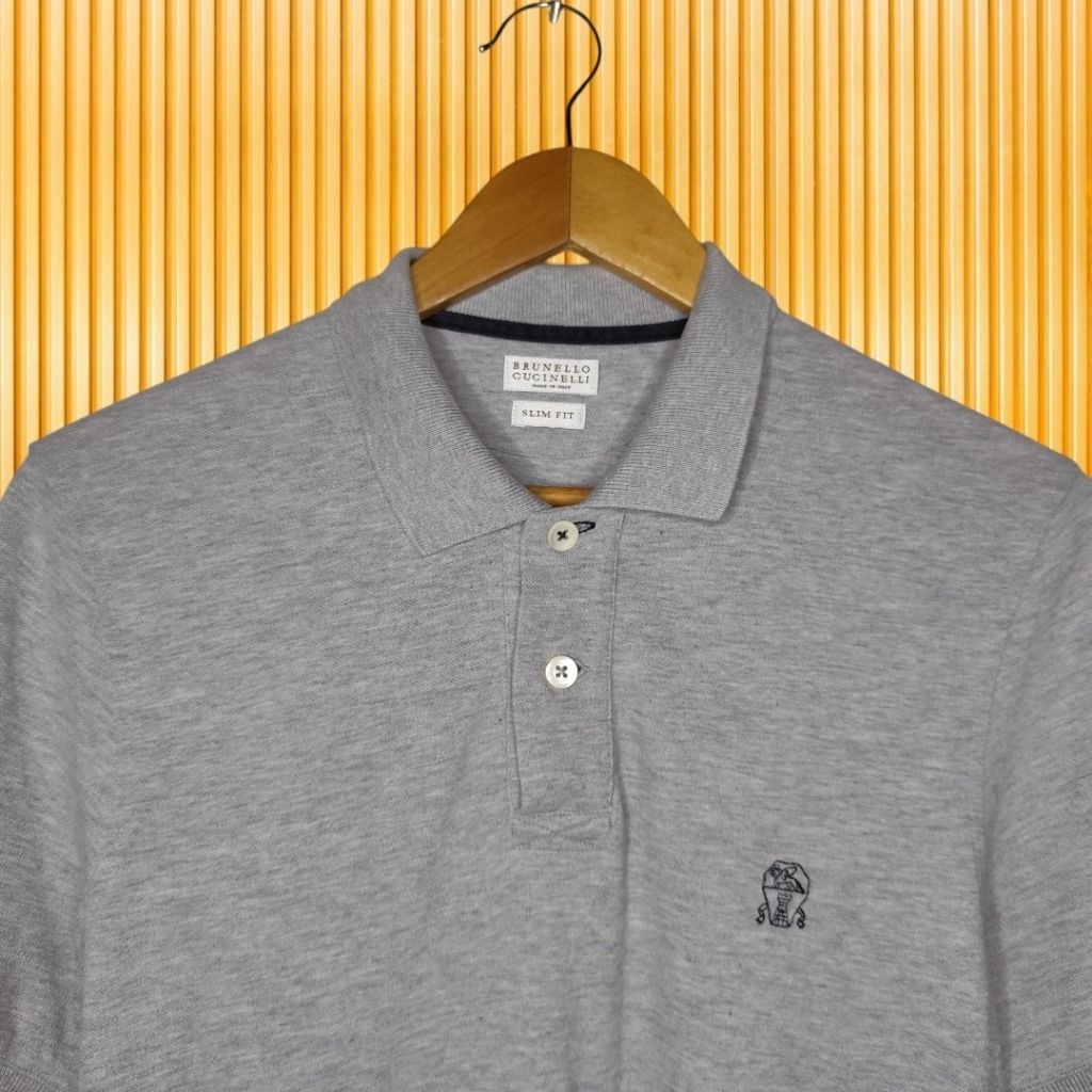 BRUNELLO CUCINELLI, kaos kerah polo shirts pria