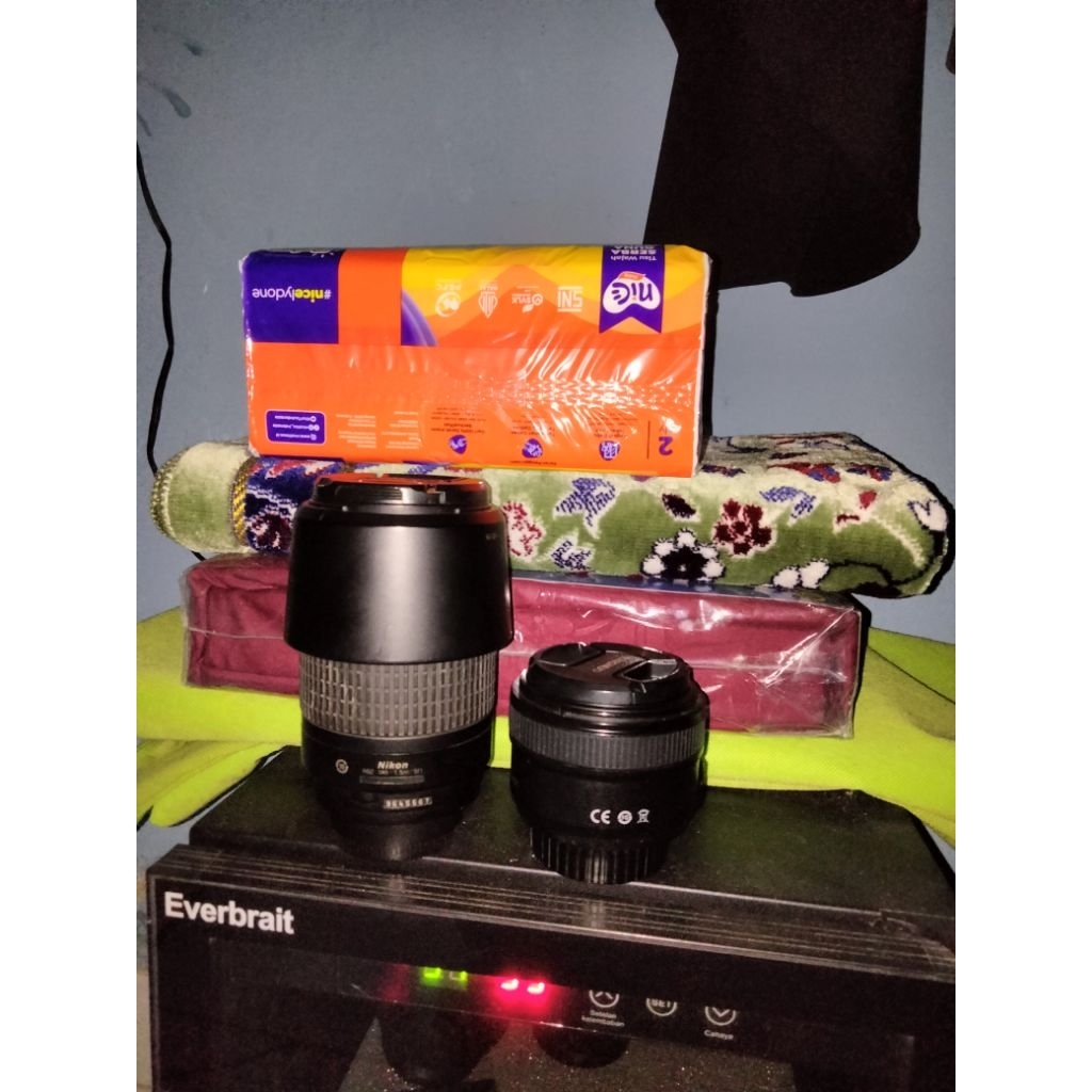 lensa fix dan tele nikon